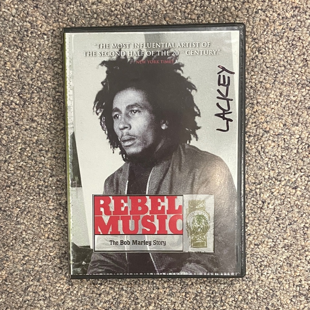 Rebel Music: The Bob Marley Story DVD - Black